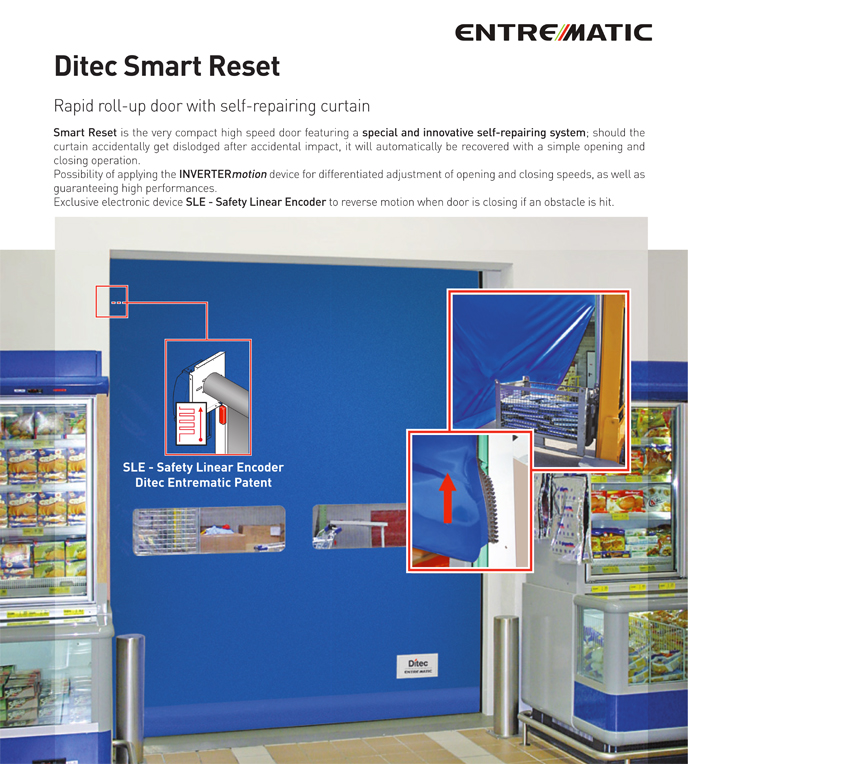 ประตู รุ่น Ditec SMART RESET